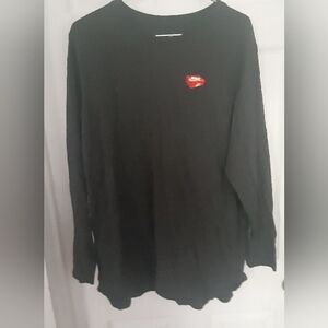 Nike Men's Long Sleeve Graphic Shirt w/ Orange Shoebox Logo XL